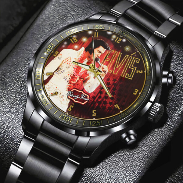 Elvis Presley - Stainless Steel Watch (Design #128)