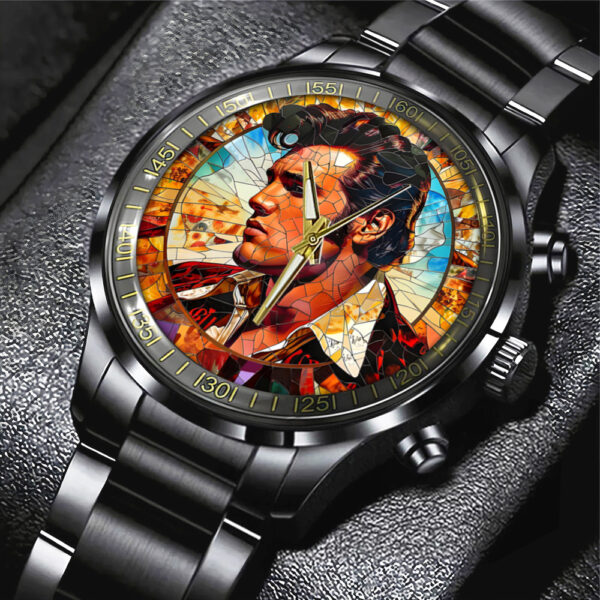 Elvis Presley - Stainless Steel Watch (Design #153)