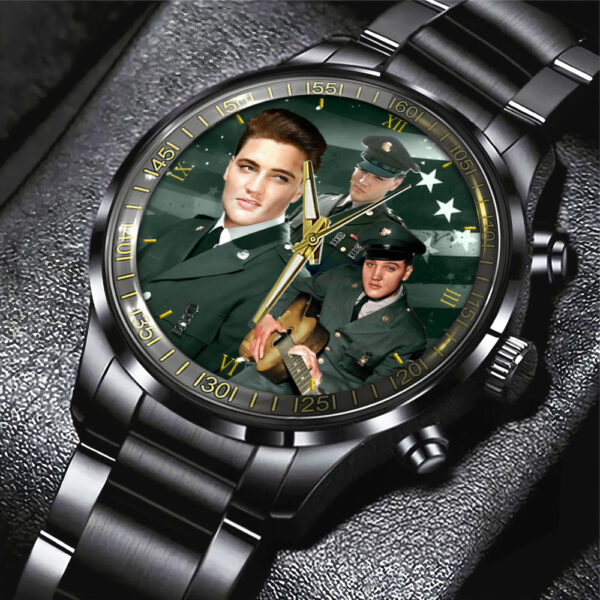 Elvis Presley - Stainless Steel Watch (Design #112)