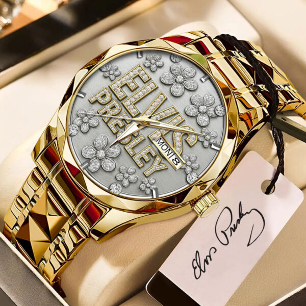 Elvis Presley - Stainless Steel Watch (Design #38)