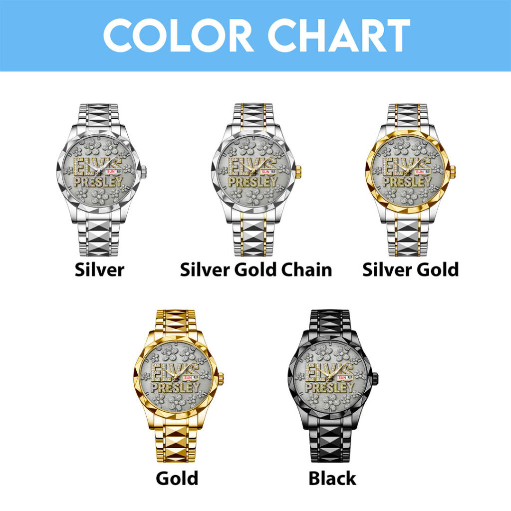 Elvis Presley - Stainless Steel Watch (Design #38) - Image 4