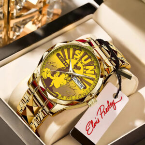 Elvis Presley Alloy Luxury Quartz Watch – GNE4229