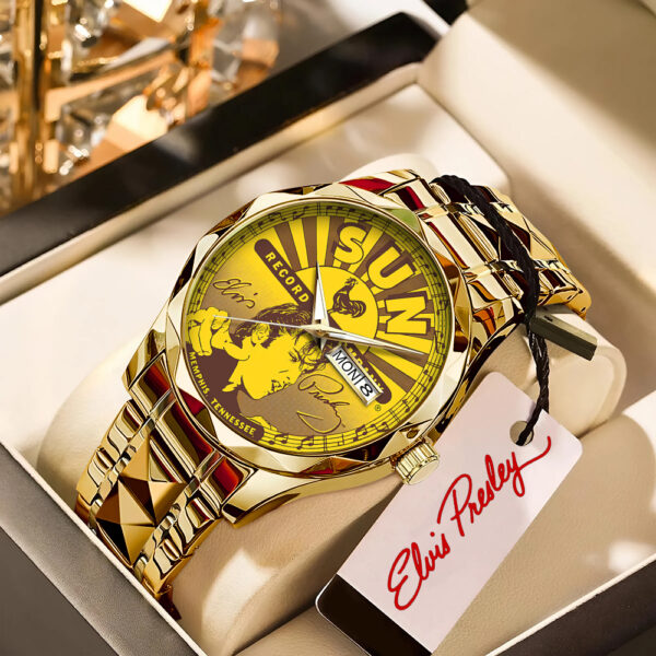 Elvis Presley - Stainless Steel Watch (Design #40)