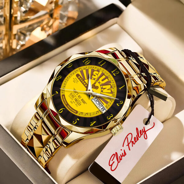 Elvis Presley - Stainless Steel Watch (Design #41)