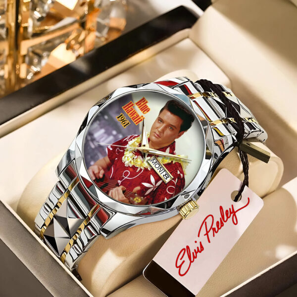 Elvis Presley - Stainless Steel Watch (Design #39)