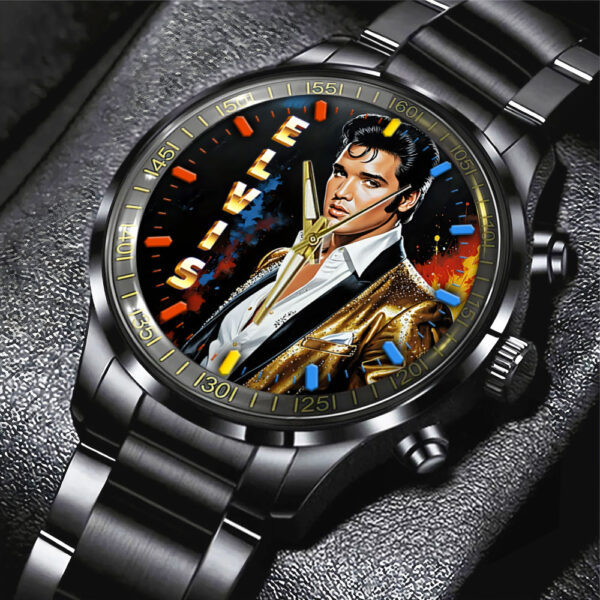 Elvis Presley - Stainless Steel Watch (Design #59)