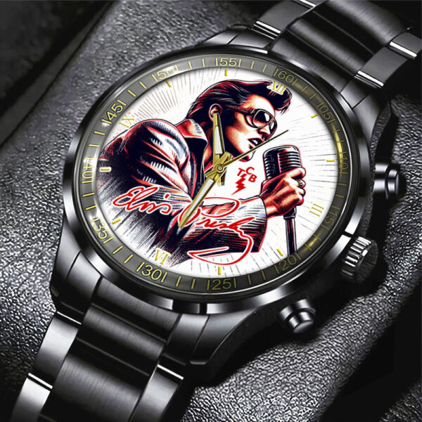 Elvis Presley - Stainless Steel Watch (Design #60)