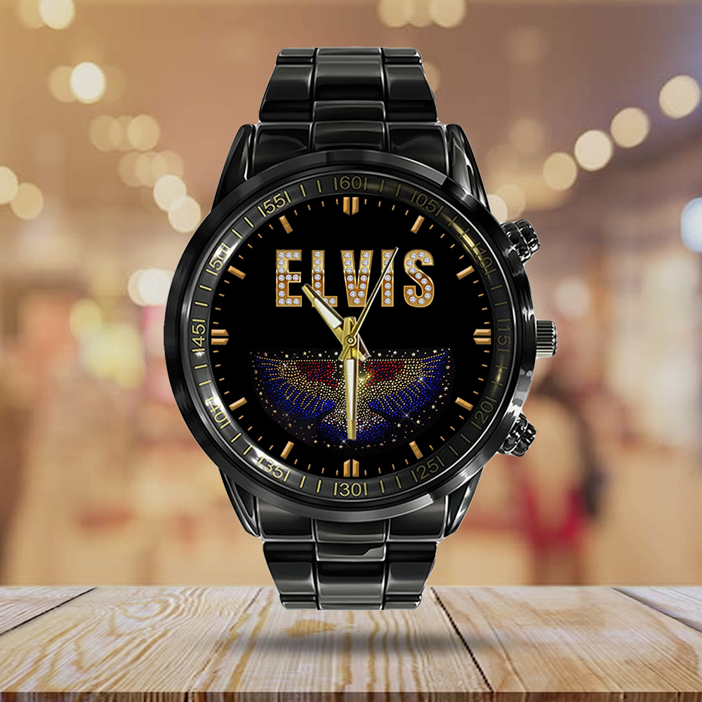 Elvis Presley - Stainless Steel Watch (Design #2) - Image 2