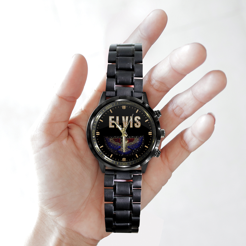 Elvis Presley - Stainless Steel Watch (Design #2) - Image 3