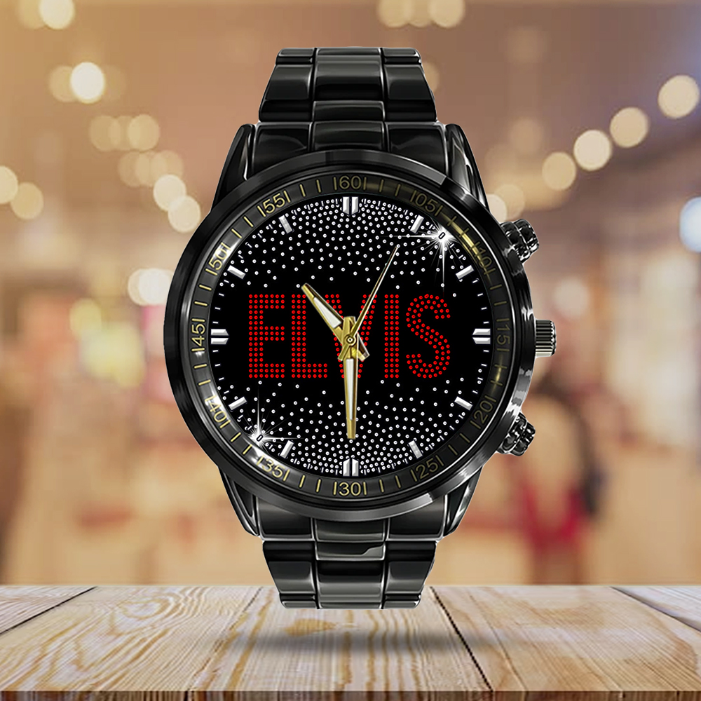 Elvis Presley - Stainless Steel Watch (Design #3) - Image 2