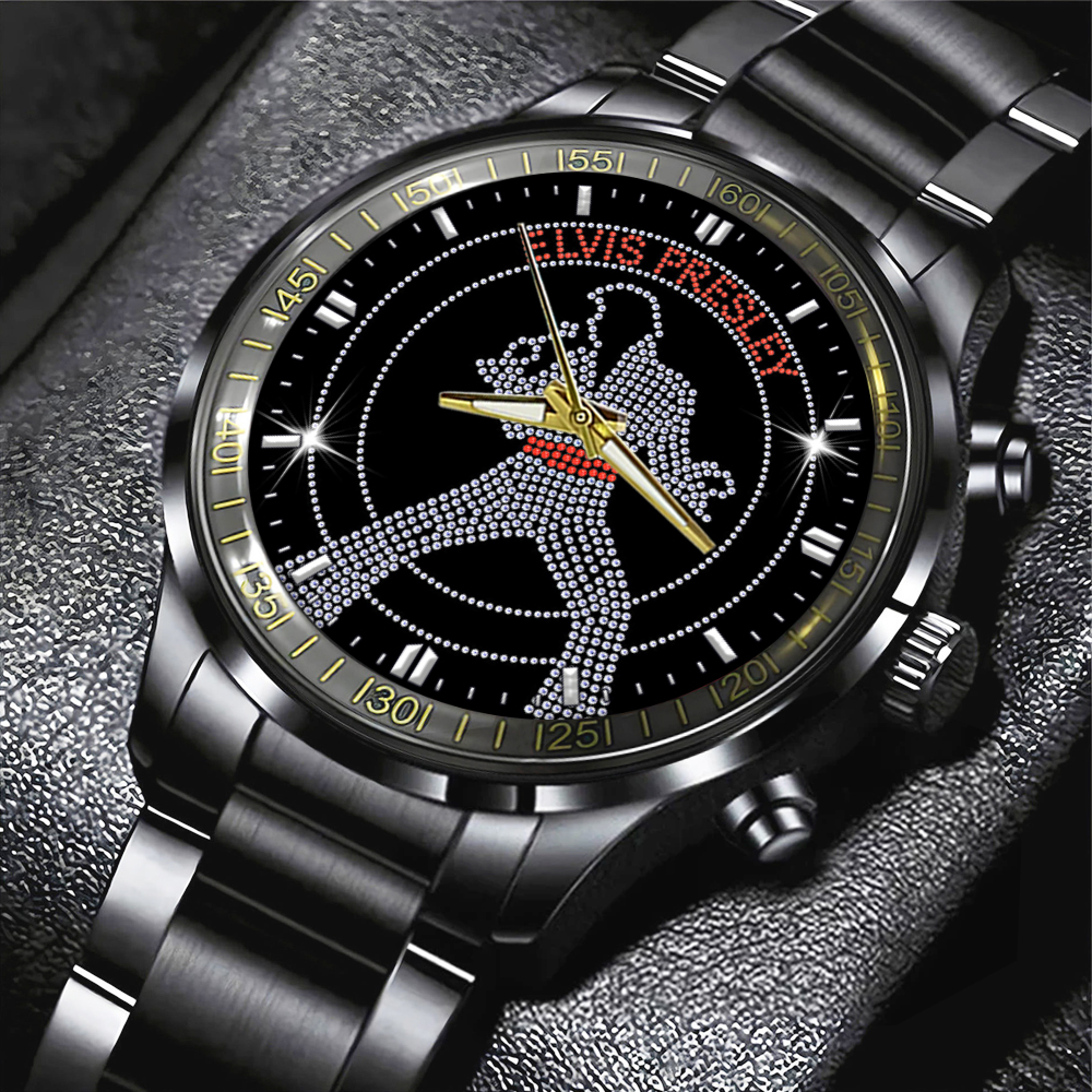 Elvis Presley - Stainless Steel Watch (Design #4)