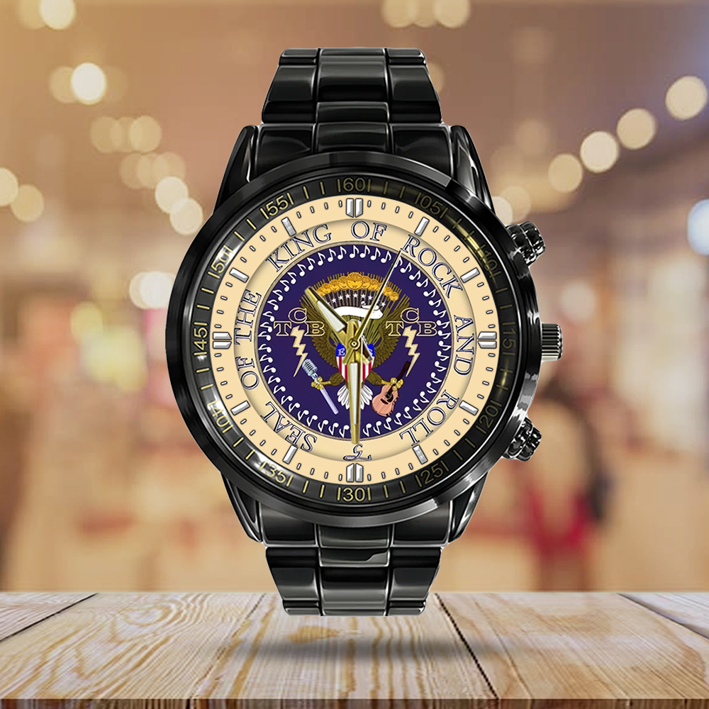 Elvis Presley - Stainless Steel Watch (Design #5) - Image 2