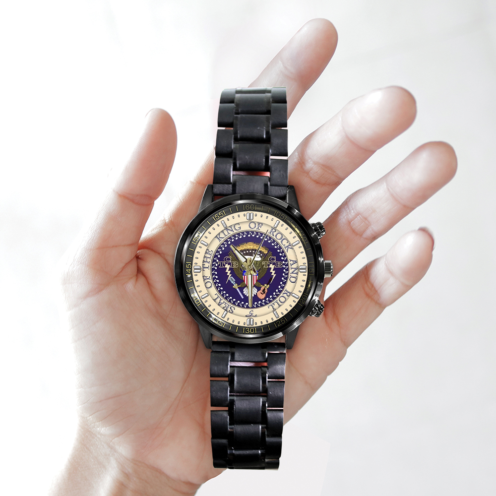 Elvis Presley - Stainless Steel Watch (Design #5) - Image 3