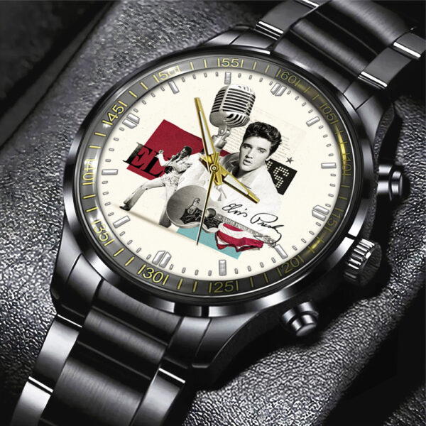 Elvis Presley - Stainless Steel Watch (Design #6)
