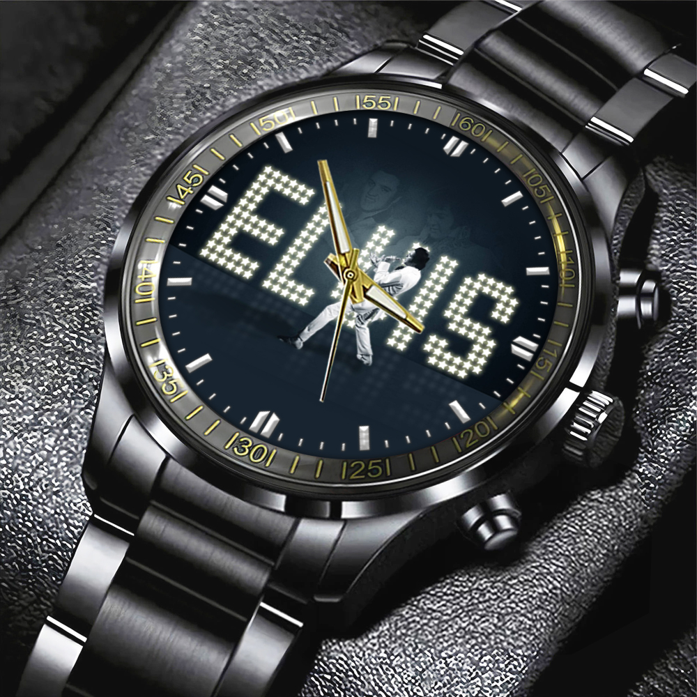 Elvis Presley - Stainless Steel Watch (Design #8)