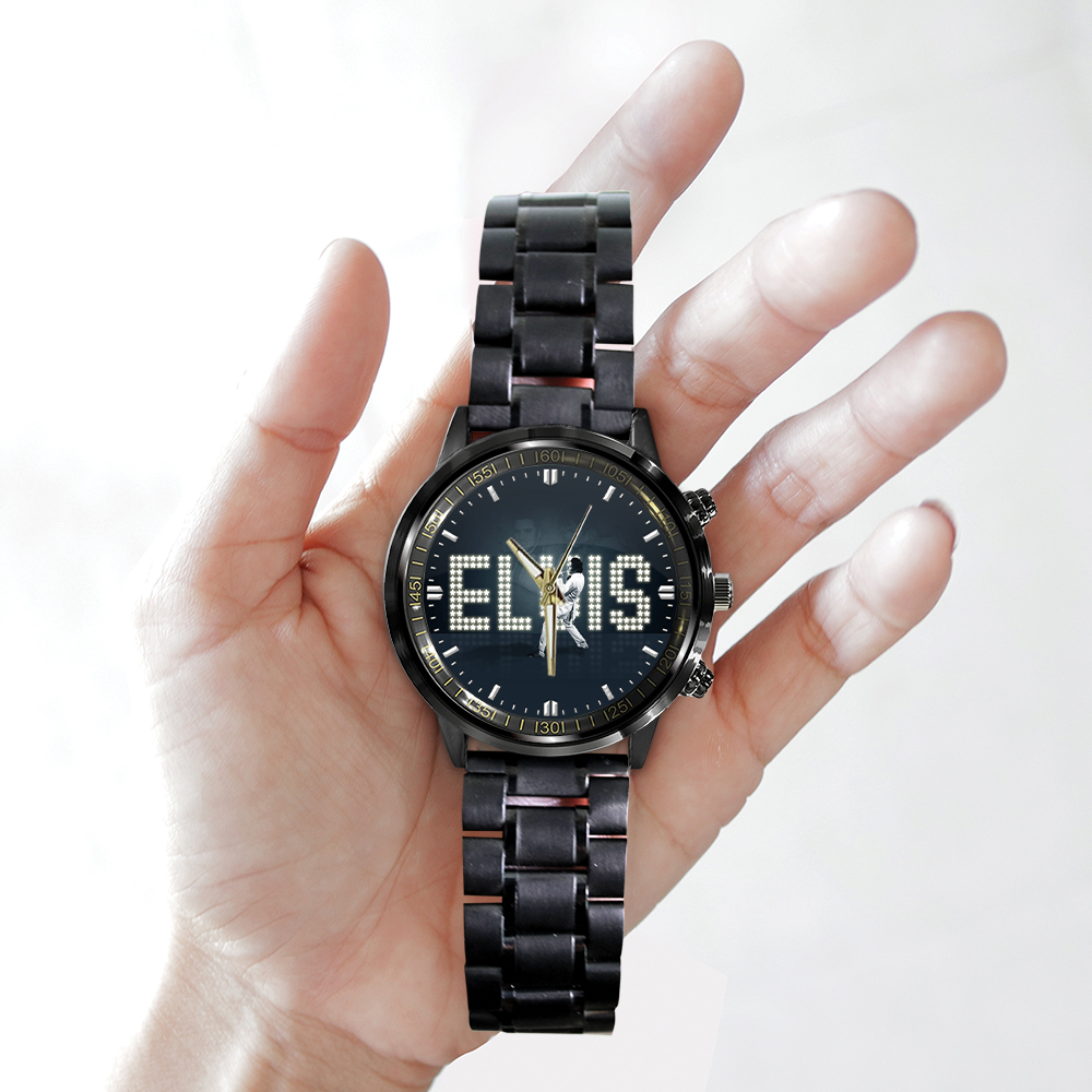 Elvis Presley - Stainless Steel Watch (Design #8) - Image 3