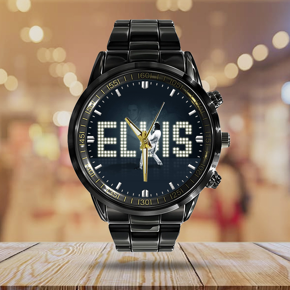 Elvis Presley - Stainless Steel Watch (Design #8) - Image 2