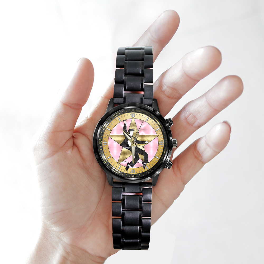 Elvis Presley - Stainless Steel Watch (Design #10) - Image 3