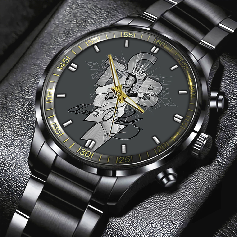 Elvis Presley - Stainless Steel Watch (Design #12)