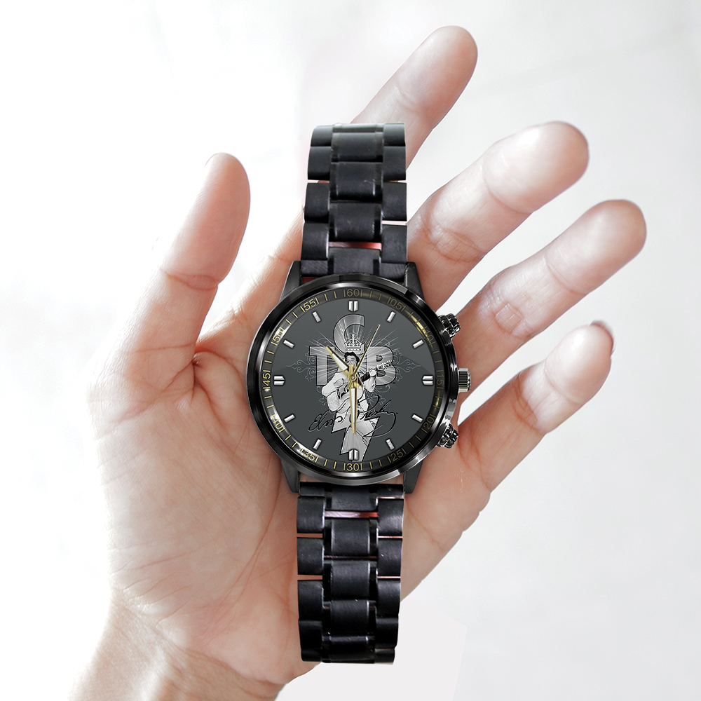 Elvis Presley - Stainless Steel Watch (Design #12) - Image 3