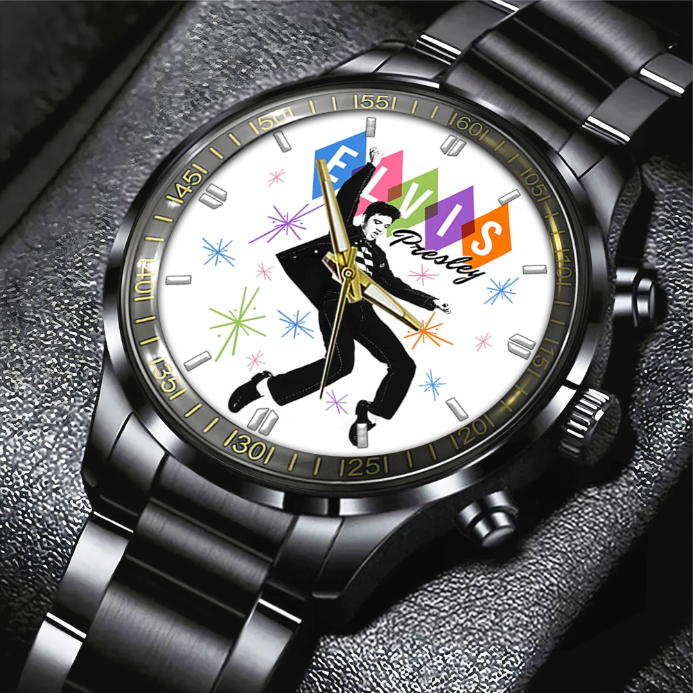 Elvis Presley - Stainless Steel Watch (Design #13)
