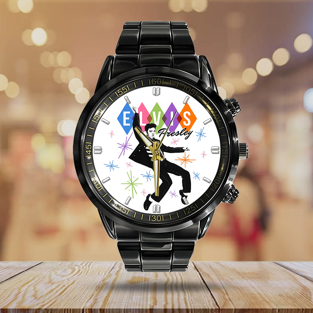 Elvis Presley - Stainless Steel Watch (Design #13) - Image 2
