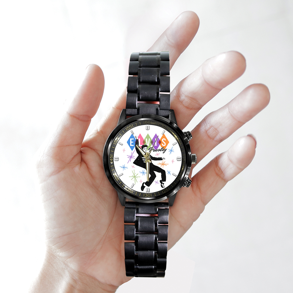 Elvis Presley - Stainless Steel Watch (Design #13) - Image 3