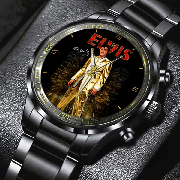 Elvis Presley - Stainless Steel Watch (Design #28)