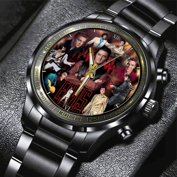 Elvis Presley - Stainless Steel Watch (Design #35)