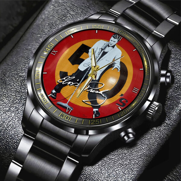 Elvis Presley - Stainless Steel Watch (Design #36)