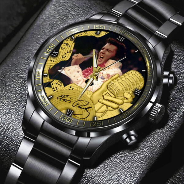 Elvis Presley - Stainless Steel Watch (Design #44)
