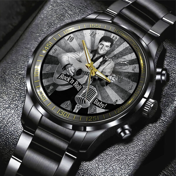 Elvis Presley - Stainless Steel Watch (Design #46)