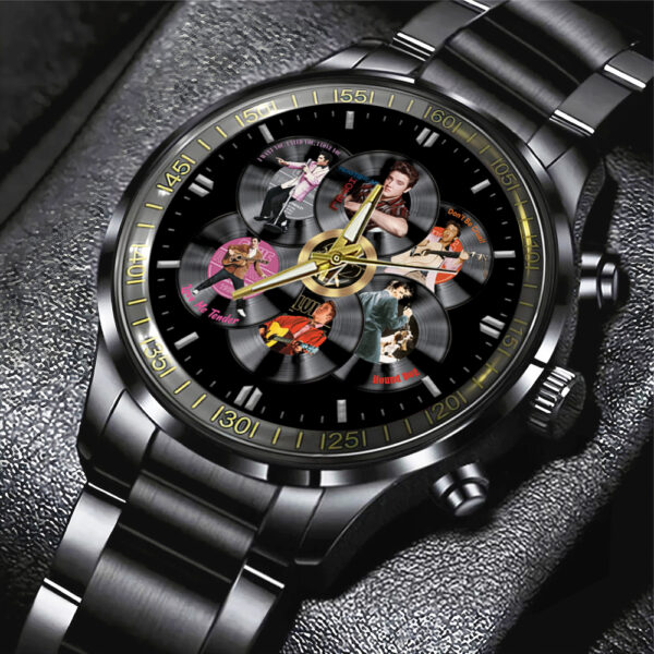 Elvis Presley - Stainless Steel Watch (Design #48)