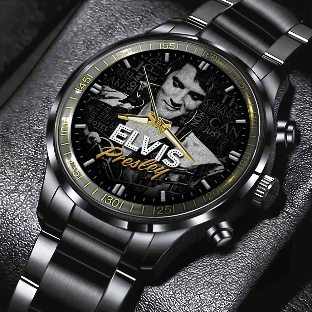 Elvis Presley - Stainless Steel Watch (Design #52)