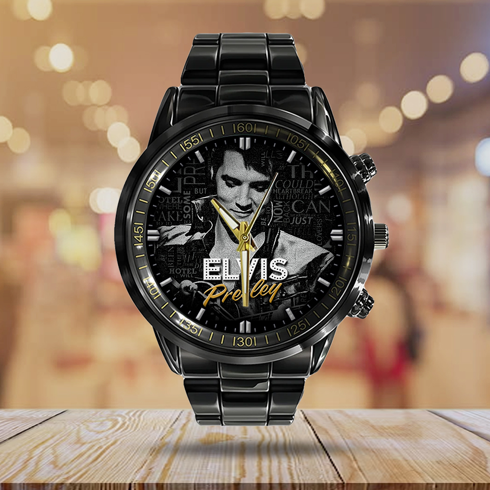 Elvis Presley - Stainless Steel Watch (Design #52) - Image 2
