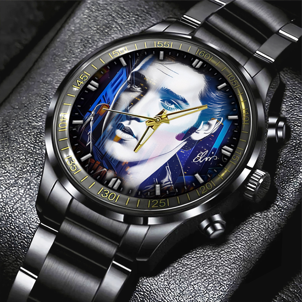 Elvis Presley - Stainless Steel Watch (Design #53)