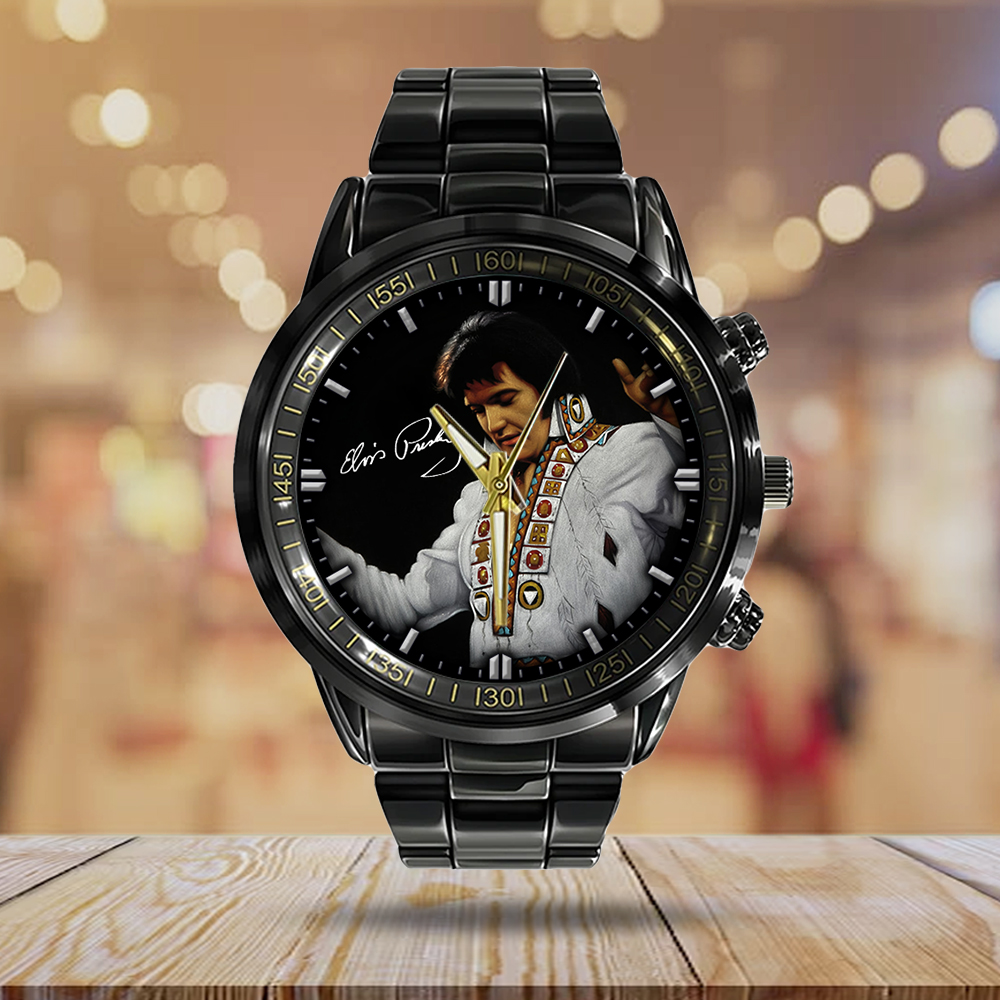 Elvis Presley - Stainless Steel Watch (Design #54) - Image 2