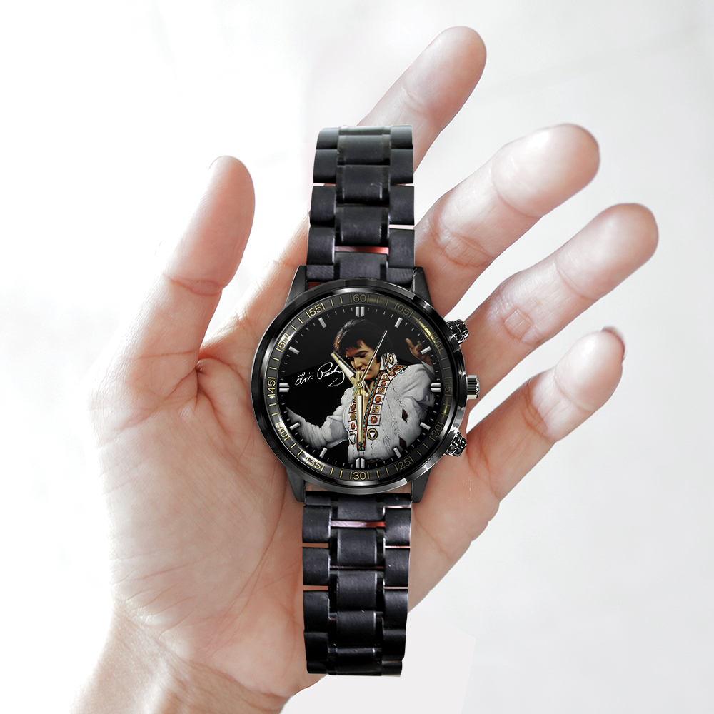 Elvis Presley - Stainless Steel Watch (Design #54) - Image 3