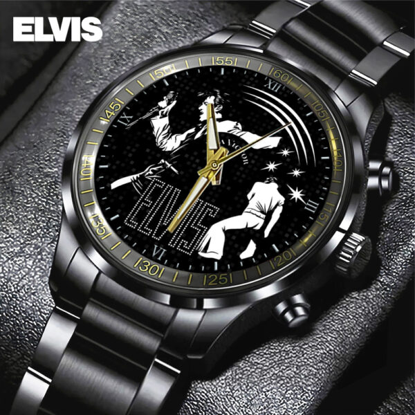 Elvis Presley - Stainless Steel Watch (Design #56)