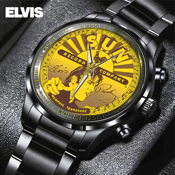Elvis Presley - Stainless Steel Watch (Design #57)