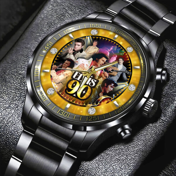 Elvis Presley - Stainless Steel Watch (Design #65)