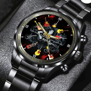 Elvis Presley Black Stainless Steel Watch – GNE NEW472