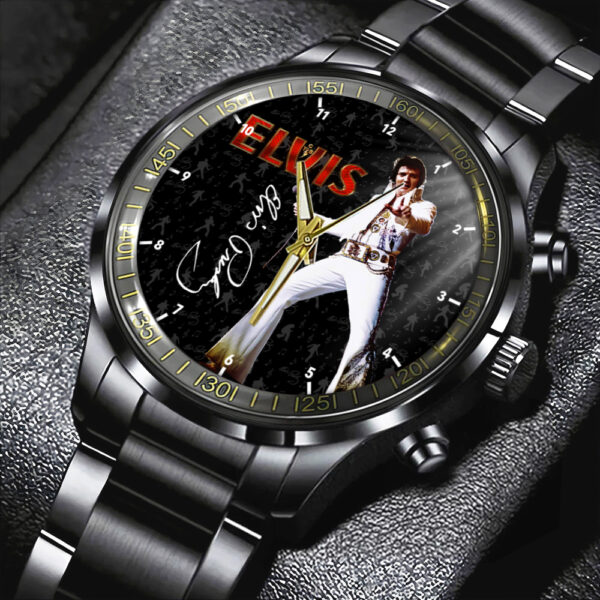 Elvis Presley - Stainless Steel Watch (Design #72)