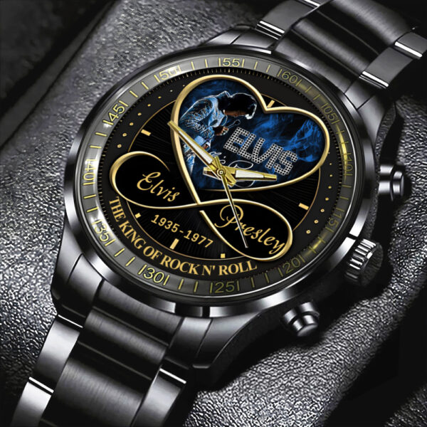 Elvis Presley - Stainless Steel Watch (Design #99)