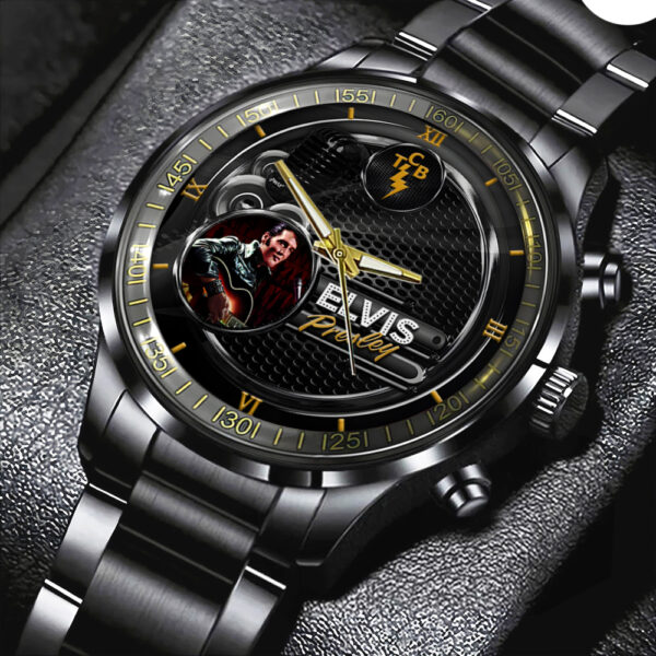 Elvis Presley - Stainless Steel Watch (Design #104)