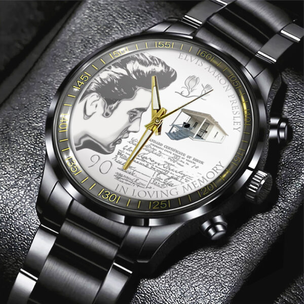 Elvis Presley - Stainless Steel Watch (Design #131)