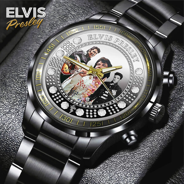Elvis Presley - Stainless Steel Watch (Design #132)