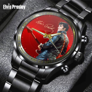 Elvis Presley Black Stainless Steel Watch – TANTN 11390