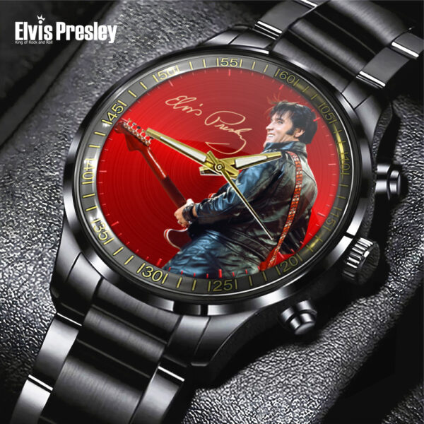 Elvis Presley - Stainless Steel Watch (Design #136)