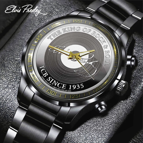 Elvis Presley - Stainless Steel Watch (Design #138)
